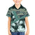 Hawaii Plant Kalo Kid Hawaiian Shirt Hawaiian Tapa Pattern LT05 Kid Green - Polynesian Pride
