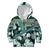 Hawaii Plant Kalo Kid Hoodie Hawaiian Tapa Pattern LT05 Hoodie Green - Polynesian Pride