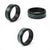 Hawaii Plant Kalo Spinner Ring Hawaiian Tapa Pattern - Polynesian Pride