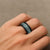 Hawaii Plant Kalo Spinner Ring Hawaiian Tapa Pattern - Polynesian Pride