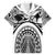 Polynesia Maui Tattoo Inspired Hawaiian Shirt White Version