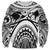 Polynesia Maui Tattoo Inspired Sweatshirt White Version
