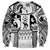 Polynesia Maui Tattoo Inspired Sweatshirt White Version