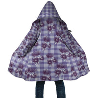 Purple Palaka Hawaii Cloak Hawaiian Lehua Blossoms