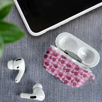 Pink Palaka Hawaii AirPods Case Hawaiian Lehua Blossoms LT05 - Polynesian Pride