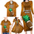 Custom Hawaii Honolulu Football Bowl Family Matching Long Sleeve Bodycon Dress and Hawaiian Shirt Simple Style LT05 - Polynesian Pride