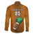 Custom Hawaii Honolulu Football Bowl Family Matching Long Sleeve Bodycon Dress and Hawaiian Shirt Simple Style LT05 - Polynesian Pride