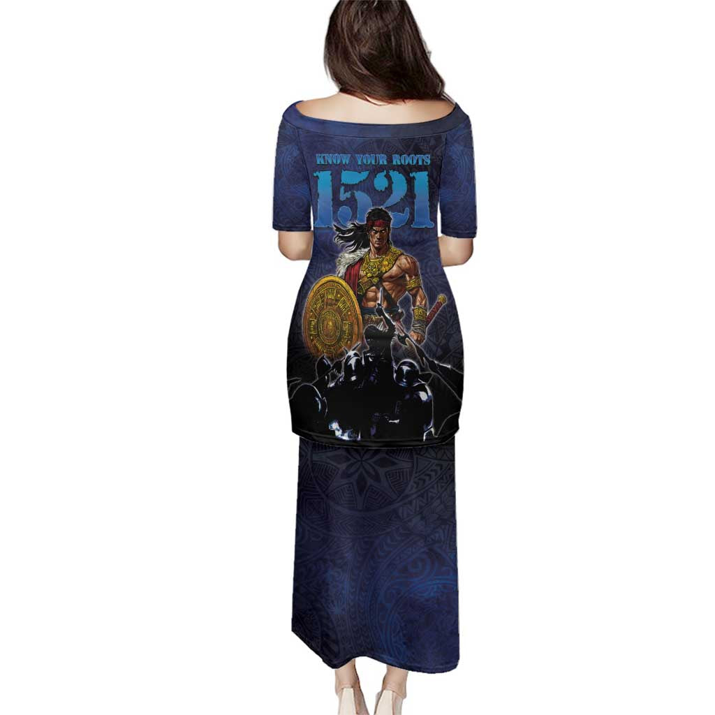 Philippines The First Hero Family Matching Puletasi and Hawaiian Shirt Lapu Lapu Know Your Roots