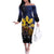 Philippines The First Hero Off The Shoulder Long Sleeve Dress Lapu Lapu Know Your Roots