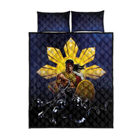 Philippines The First Hero Quilt Bed Set Lapu Lapu Know Your Roots