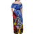 Philippines Lapu-Lapu Family Matching Off Shoulder Maxi Dress and Hawaiian Shirt Proud Of My King