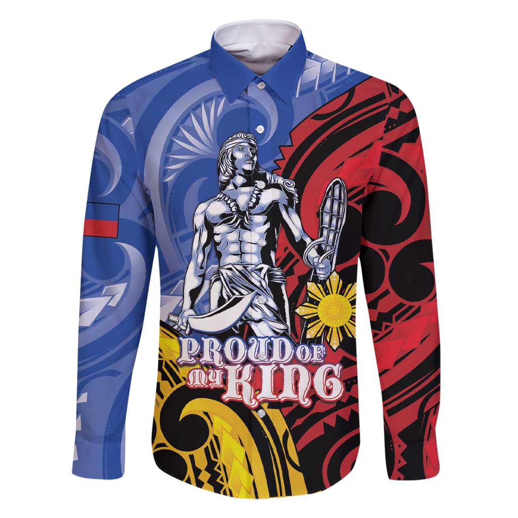 Philippines Lapu-Lapu Family Matching Short Sleeve Bodycon Dress and Hawaiian Shirt Proud Of My King