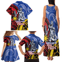 Philippines Lapu-Lapu Family Matching Tank Maxi Dress and Hawaiian Shirt Proud Of My King