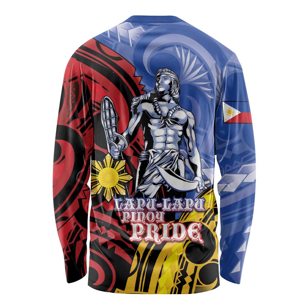 Philippines Lapu-Lapu Long Sleeve Shirt Proud Of My King LT05 - Polynesian Pride