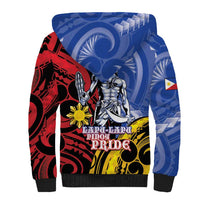 Philippines Lapu-Lapu Sherpa Hoodie Proud Of My King LT05 - Polynesian Pride