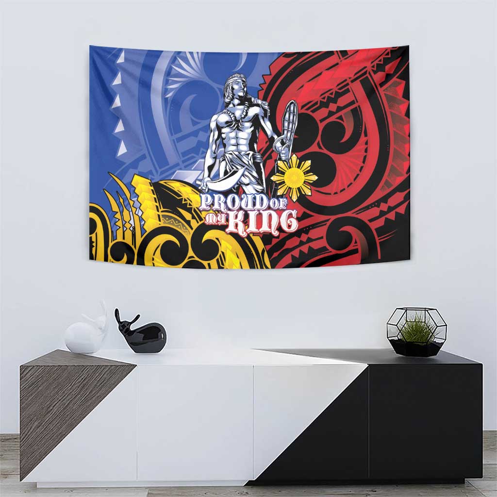 Philippines Lapu-Lapu Tapestry Proud Of My King