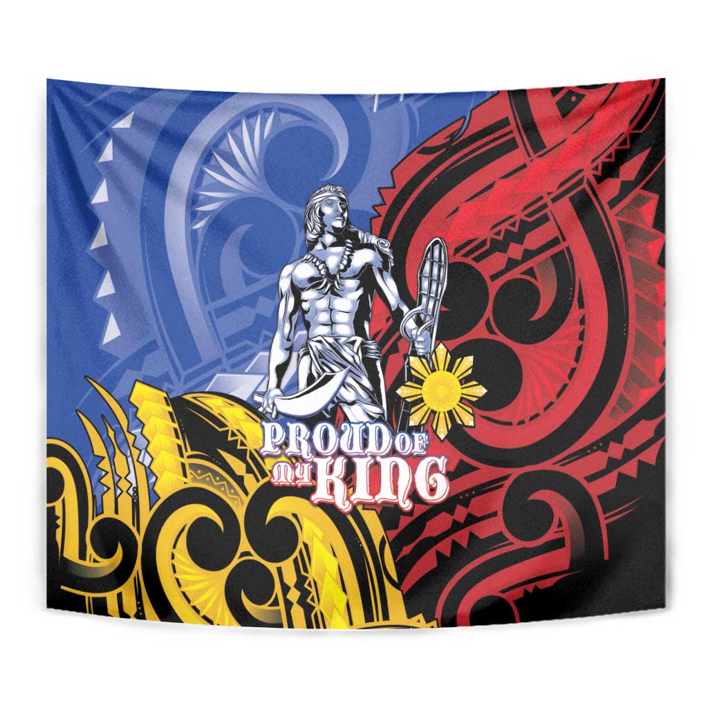 Philippines Lapu-Lapu Tapestry Proud Of My King