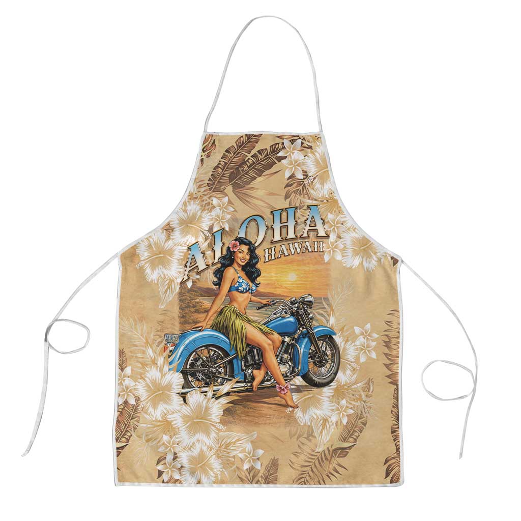 Aloha Hawaii Biker Apron Ride To Paradise