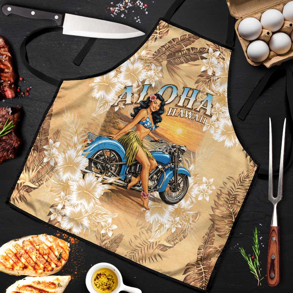 Aloha Hawaii Biker Apron Ride To Paradise