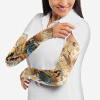 Aloha Hawaii Biker Arm Sleeves Ride To Paradise LT05 - Polynesian Pride