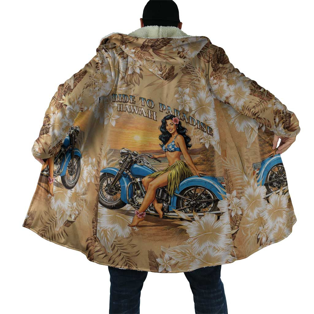 Aloha Hawaii Biker Cloak Ride To Paradise