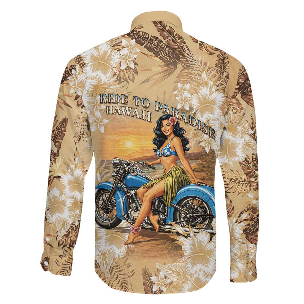 Aloha Hawaii Biker Family Matching Summer Maxi Dress and Hawaiian Shirt Ride To Paradise LT05 - Polynesian Pride