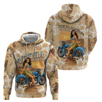 Aloha Hawaii Biker Hoodie Ride To Paradise LT05 - Polynesian Pride