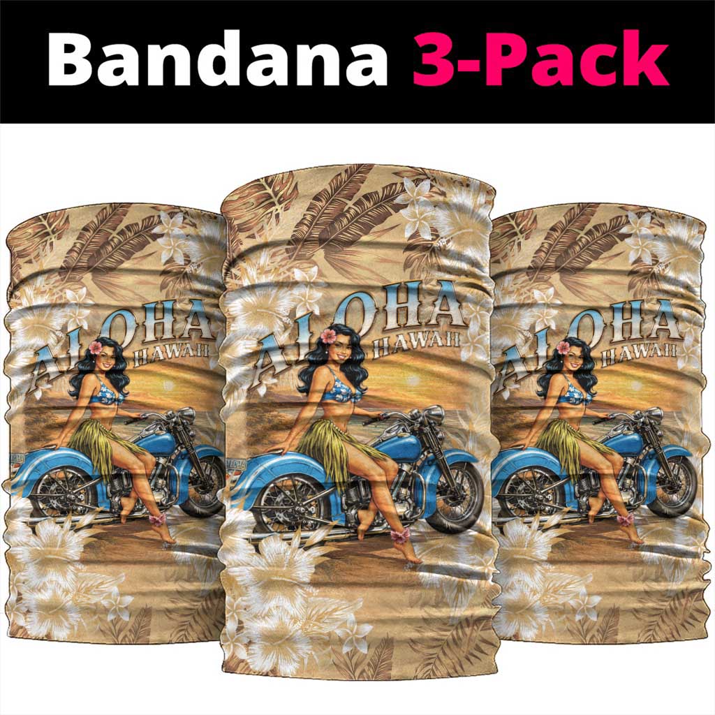 Aloha Hawaii Biker Neck Gaiter Ride To Paradise