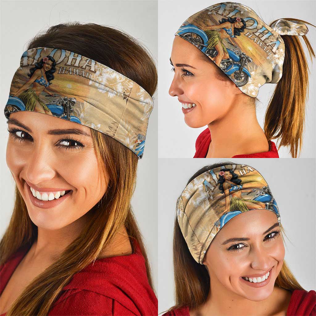 Aloha Hawaii Biker Neck Gaiter Ride To Paradise