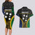 Personalised South Sea Islanders And Gilbert Islands Couples Matching Long Sleeve Bodycon Dress and Hawaiian Shirt Kanakas Polynesian Pattern