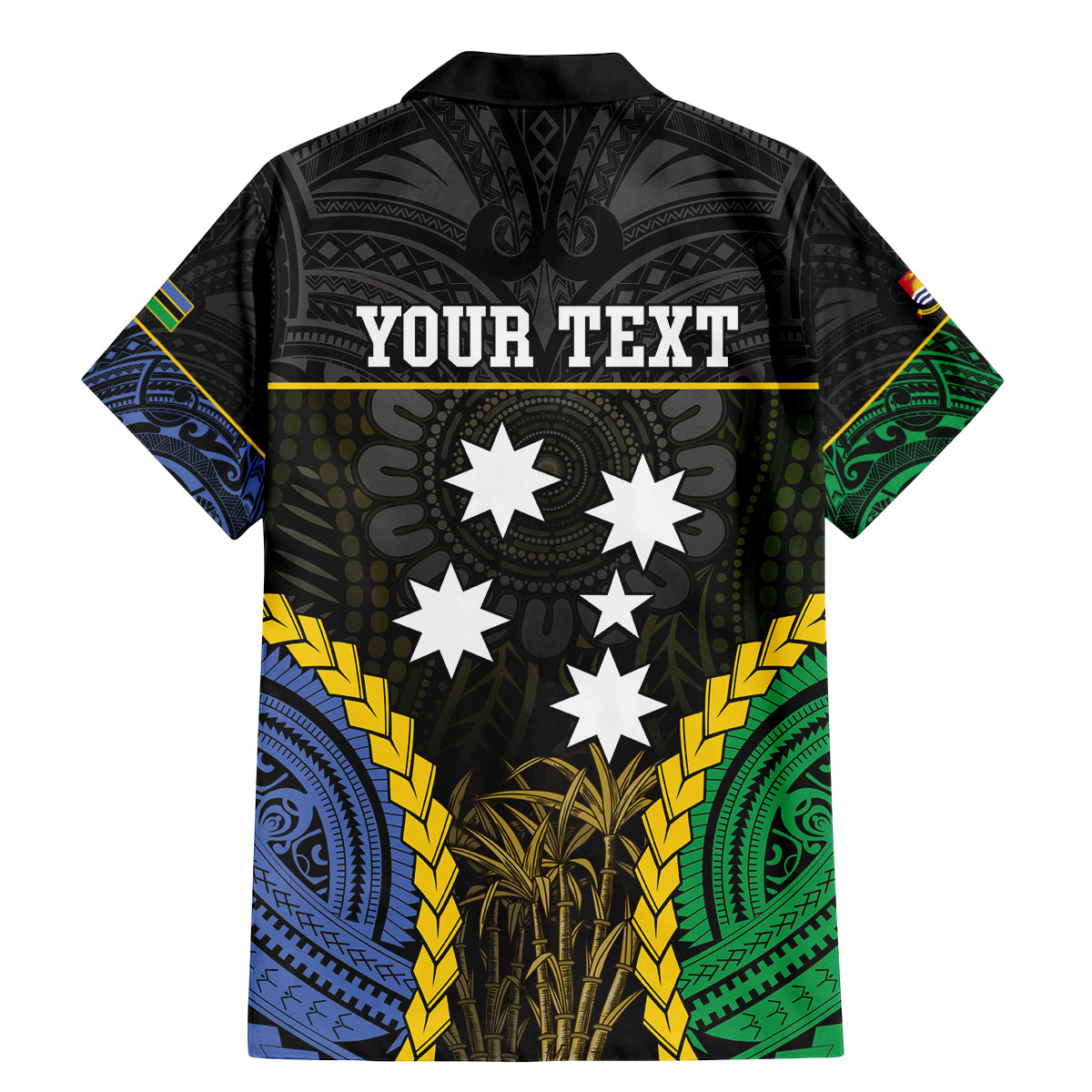 Personalised South Sea Islanders And Gilbert Islands Family Matching Mermaid Dress and Hawaiian Shirt Kanakas Polynesian Pattern