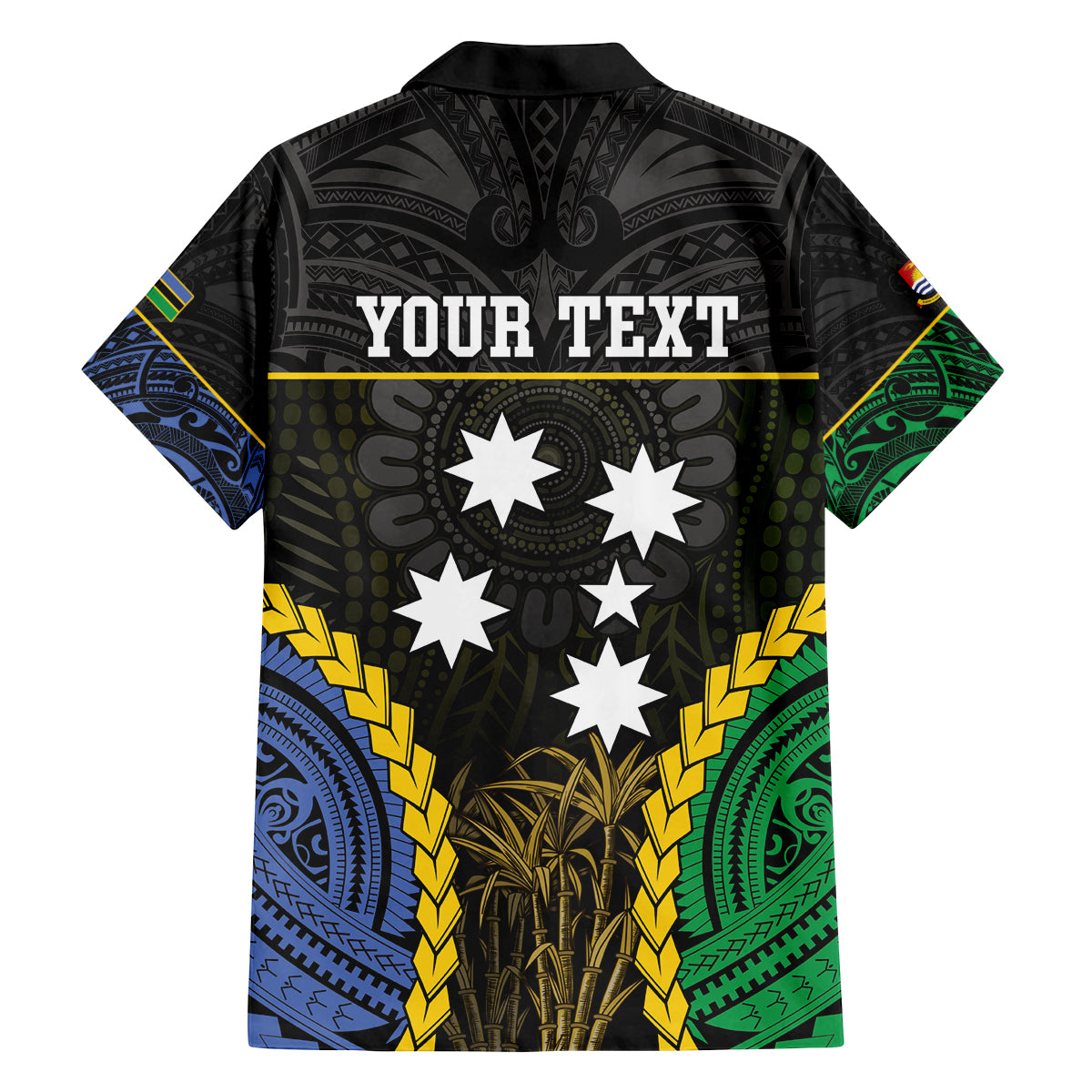 Personalised South Sea Islanders And Gilbert Islands Family Matching Off Shoulder Maxi Dress and Hawaiian Shirt Kanakas Polynesian Pattern LT05 - Polynesian Pride