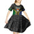 Personalised South Sea Islanders And Gilbert Islands Kid Short Sleeve Dress Kanakas Polynesian Pattern