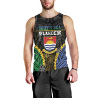 Personalised South Sea Islanders And Gilbert Islands Men Tank Top Kanakas Polynesian Pattern