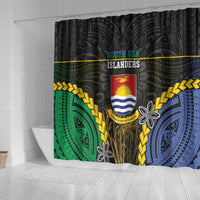 South Sea Islanders And Gilbert Islands Shower Curtain Kanakas Polynesian Pattern LT05 - Polynesian Pride