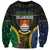 Personalised South Sea Islanders And Gilbert Islands Sweatshirt Kanakas Polynesian Pattern