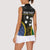 Personalised South Sea Islanders And Gilbert Islands Women Sleeveless Polo Shirt Kanakas Polynesian Pattern