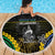 South Sea Islanders And New Caledonia Beach Blanket Kanakas Polynesian Pattern