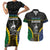 Personalised South Sea Islanders And New Caledonia Couples Matching Short Sleeve Bodycon Dress and Hawaiian Shirt Kanakas Polynesian Pattern