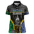 Personalised South Sea Islanders And New Caledonia Women Polo Shirt Kanakas Polynesian Pattern