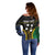 Personalised South Sea Islanders And New Ireland Off Shoulder Sweater Kanakas Polynesian Pattern