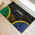 South Sea Islanders And New Ireland Rubber Doormat Kanakas Polynesian Pattern