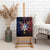 Philippines Guam Canvas Wall Art Filipino Sun With Guaman Seal