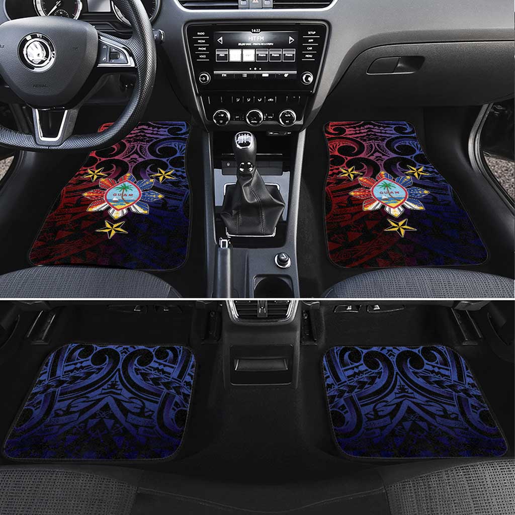 Philippines Guam Car Mats Filipino Sun With Guaman Seal