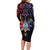 Philippines Guam Family Matching Long Sleeve Bodycon Dress and Hawaiian Shirt Filipino Sun With Guaman Seal