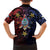 Philippines Guam Family Matching Summer Maxi Dress and Hawaiian Shirt Filipino Sun With Guaman Seal