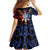 Philippines Guam Family Matching Summer Maxi Dress and Hawaiian Shirt Filipino Sun With Guaman Seal