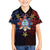 Philippines Guam Family Matching Summer Maxi Dress and Hawaiian Shirt Filipino Sun With Guaman Seal