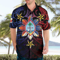 Philippines Guam Hawaiian Shirt Filipino Sun With Guaman Seal LT05 - Polynesian Pride