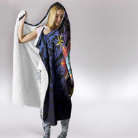 Philippines Guam Hooded Blanket Filipino Sun With Guaman Seal LT05 - Polynesian Pride